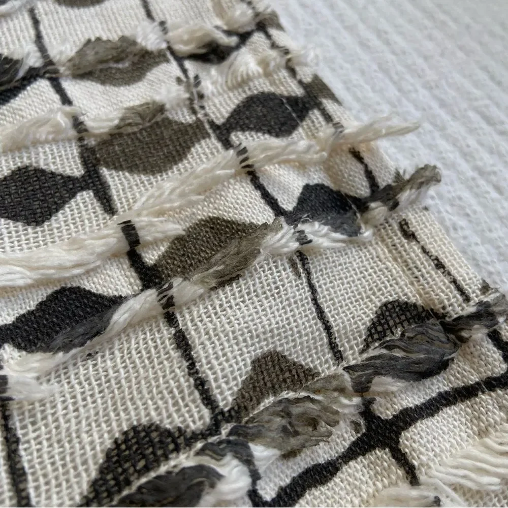 Urban Outfitters Textured Tapestry With Tassels